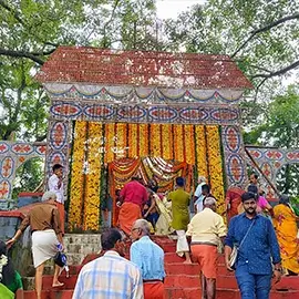 Traditional local marriage ceremony reflecting heritage and culture.