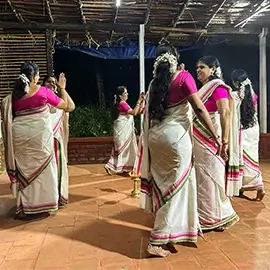 Local women reflecting Kerala culture and heritage