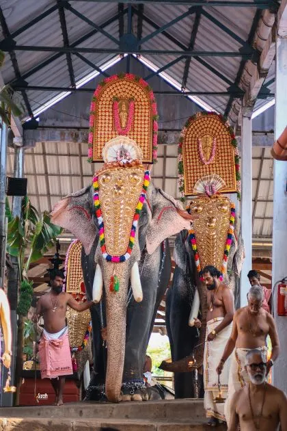 Nirmalya ritual showcasing the heritage culture of India