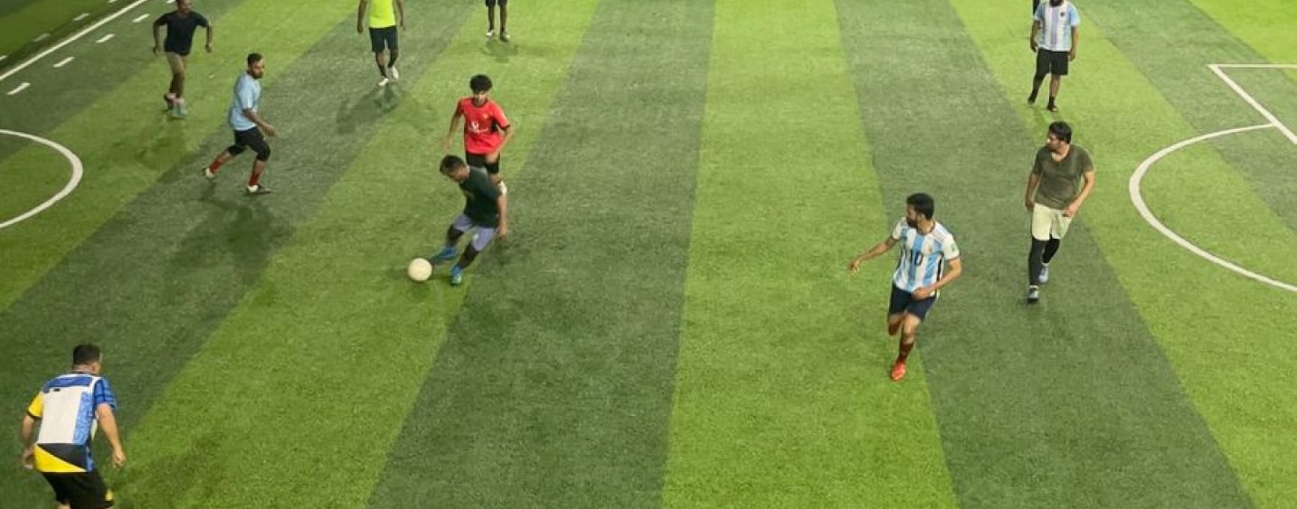 Local football match reflecting Kerala culture and heritage